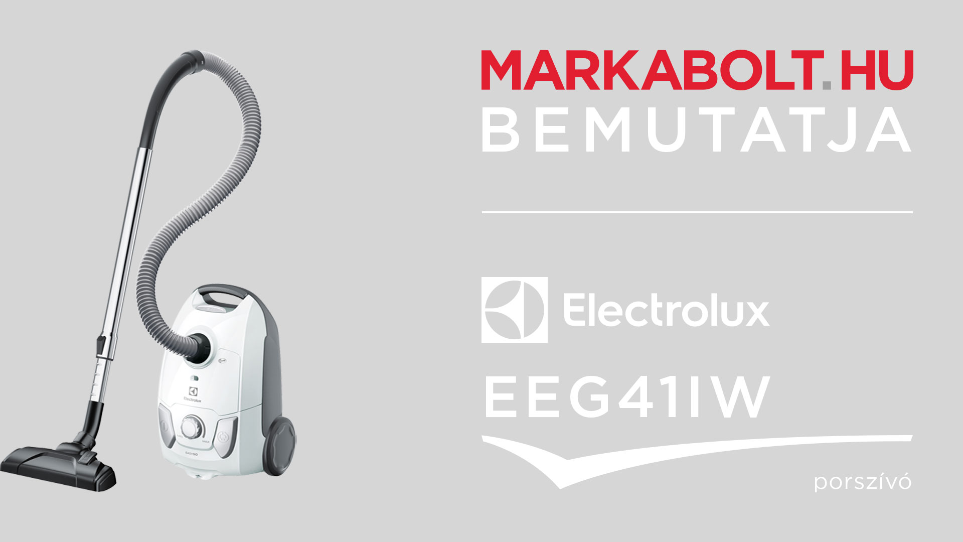 N&eacute;zd meg a Electrolux EEG41IW vide&oacute;j&aacute;t