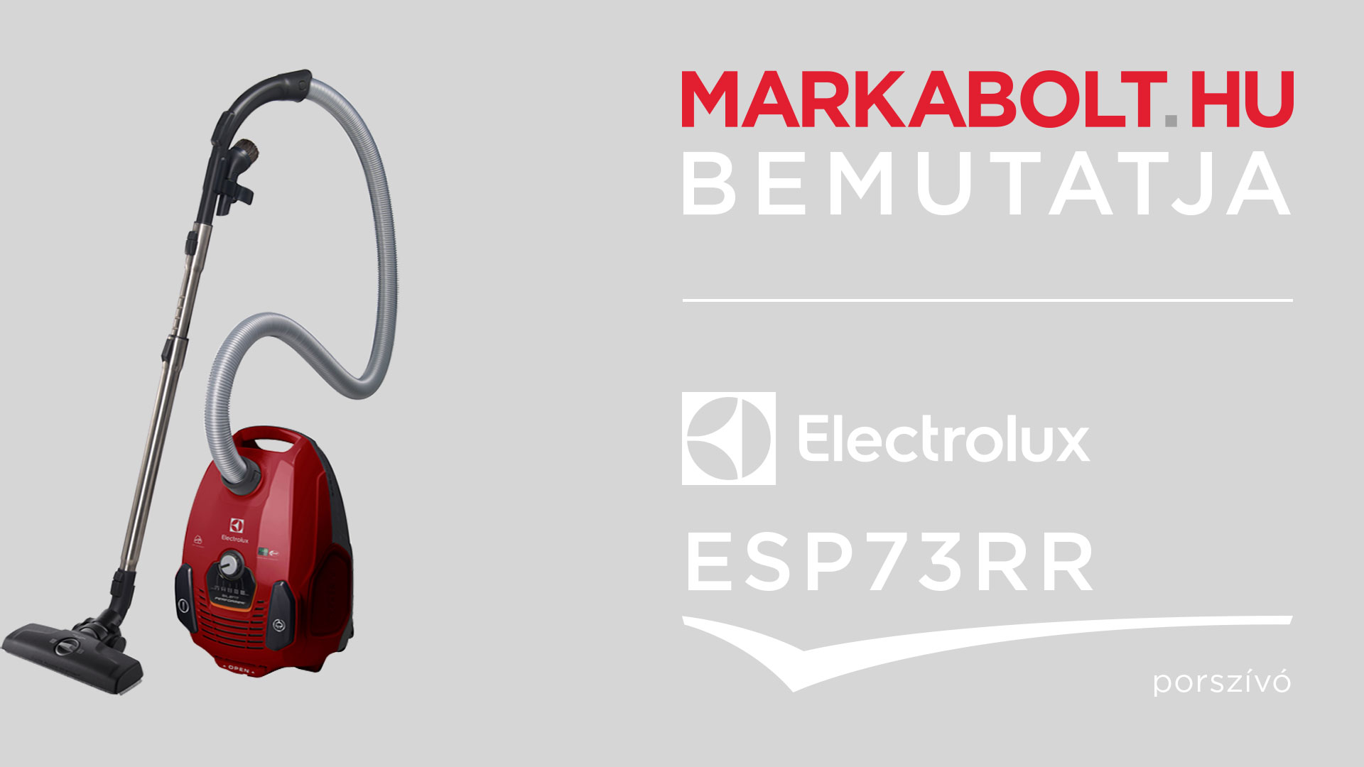 N&eacute;zd meg a Electrolux ESP73RR vide&oacute;j&aacute;t