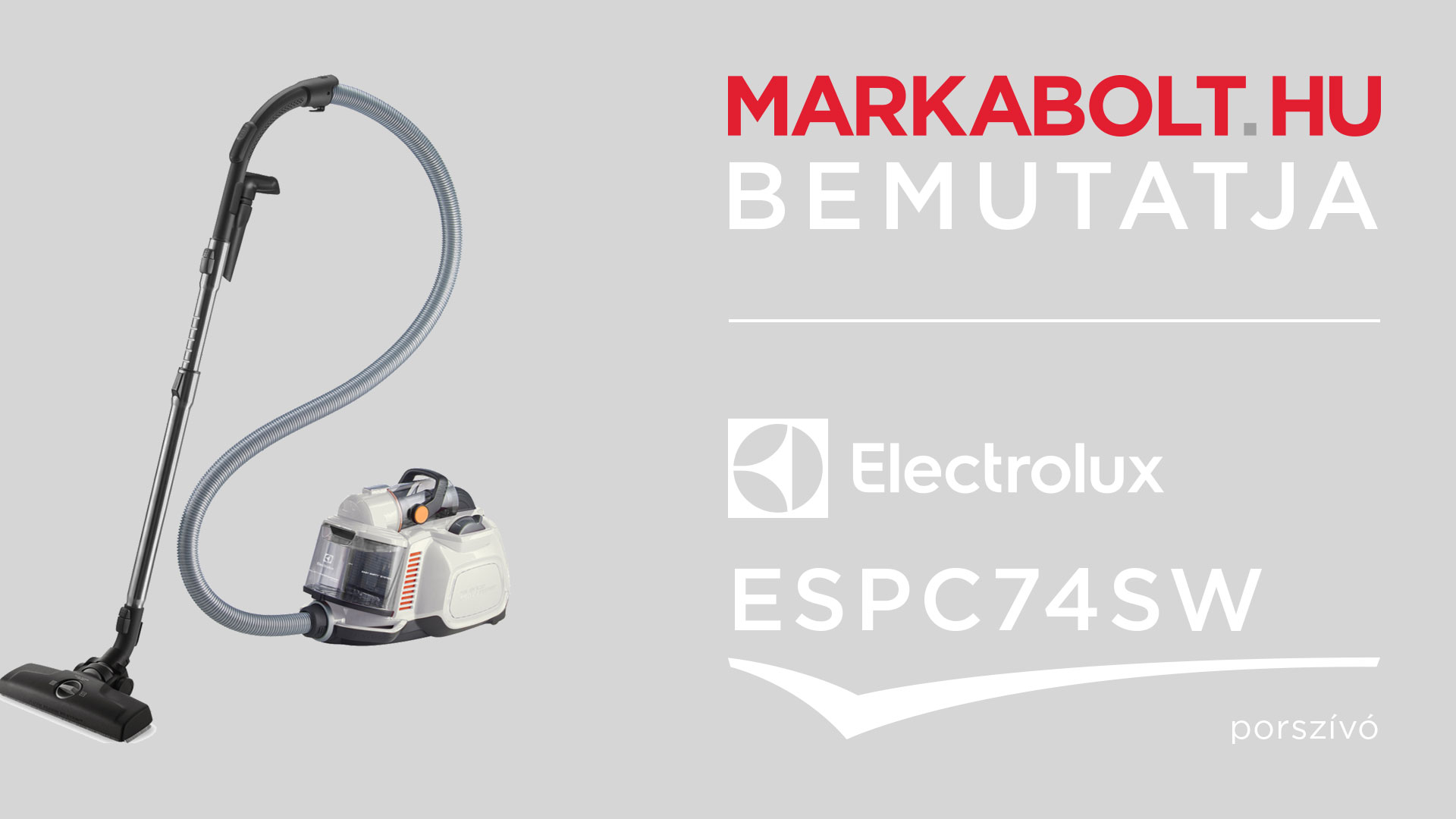 N&eacute;zd meg a Electrolux ESPC74SW vide&oacute;j&aacute;t