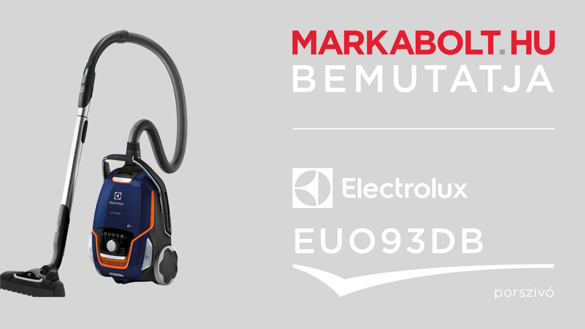 N&eacute;zd meg a Electrolux EUO93DB vide&oacute;j&aacute;t