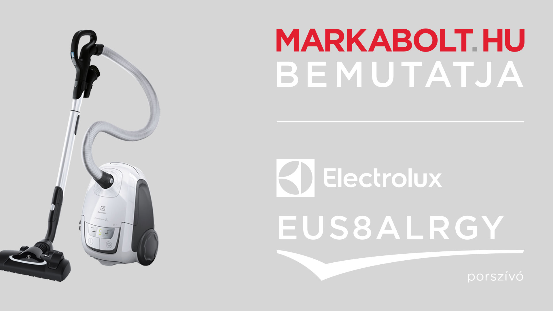 N&eacute;zd meg a Electrolux EUS8ALRGY vide&oacute;j&aacute;t