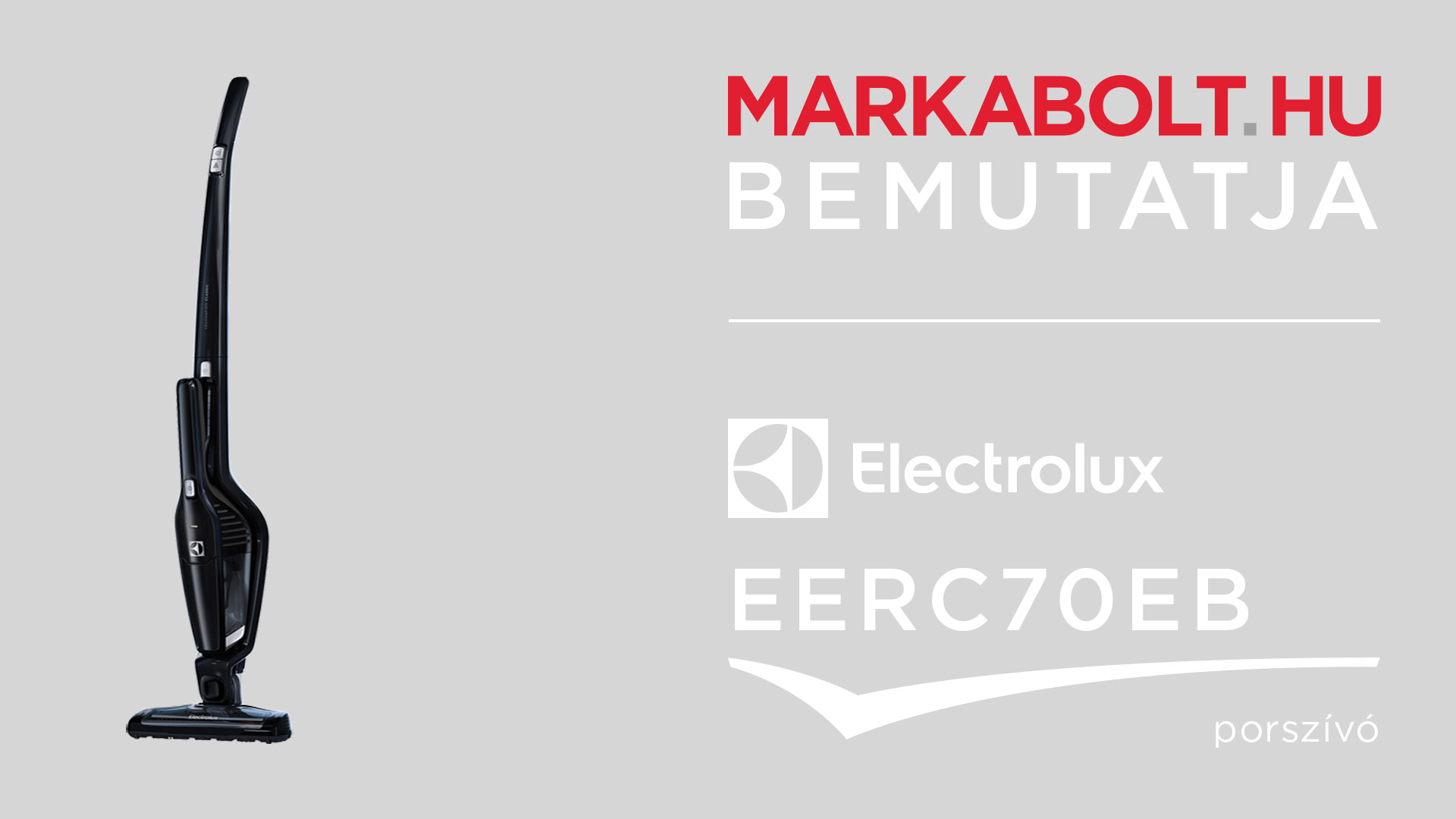 N&eacute;zd meg a Electrolux EERC70EB vide&oacute;j&aacute;t