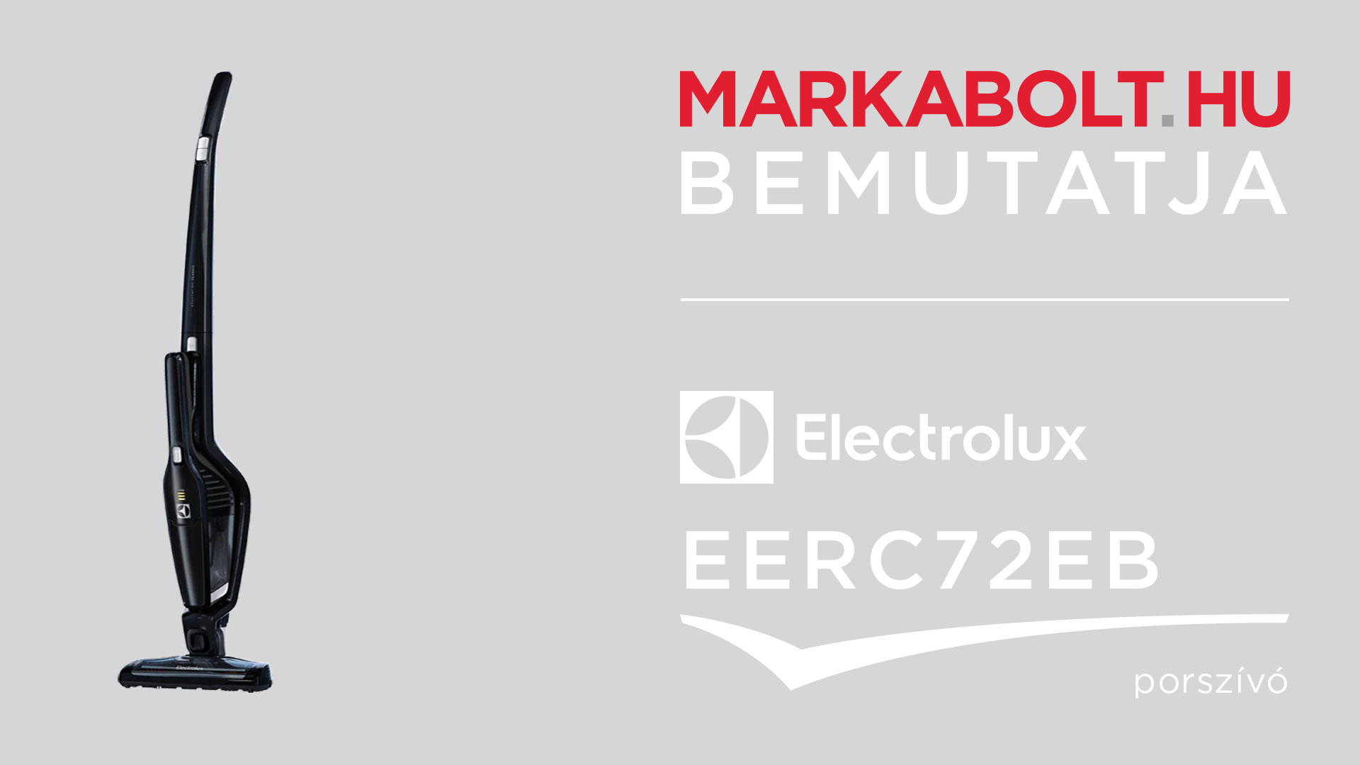 N&eacute;zd meg a Electrolux EERC72EB vide&oacute;j&aacute;t