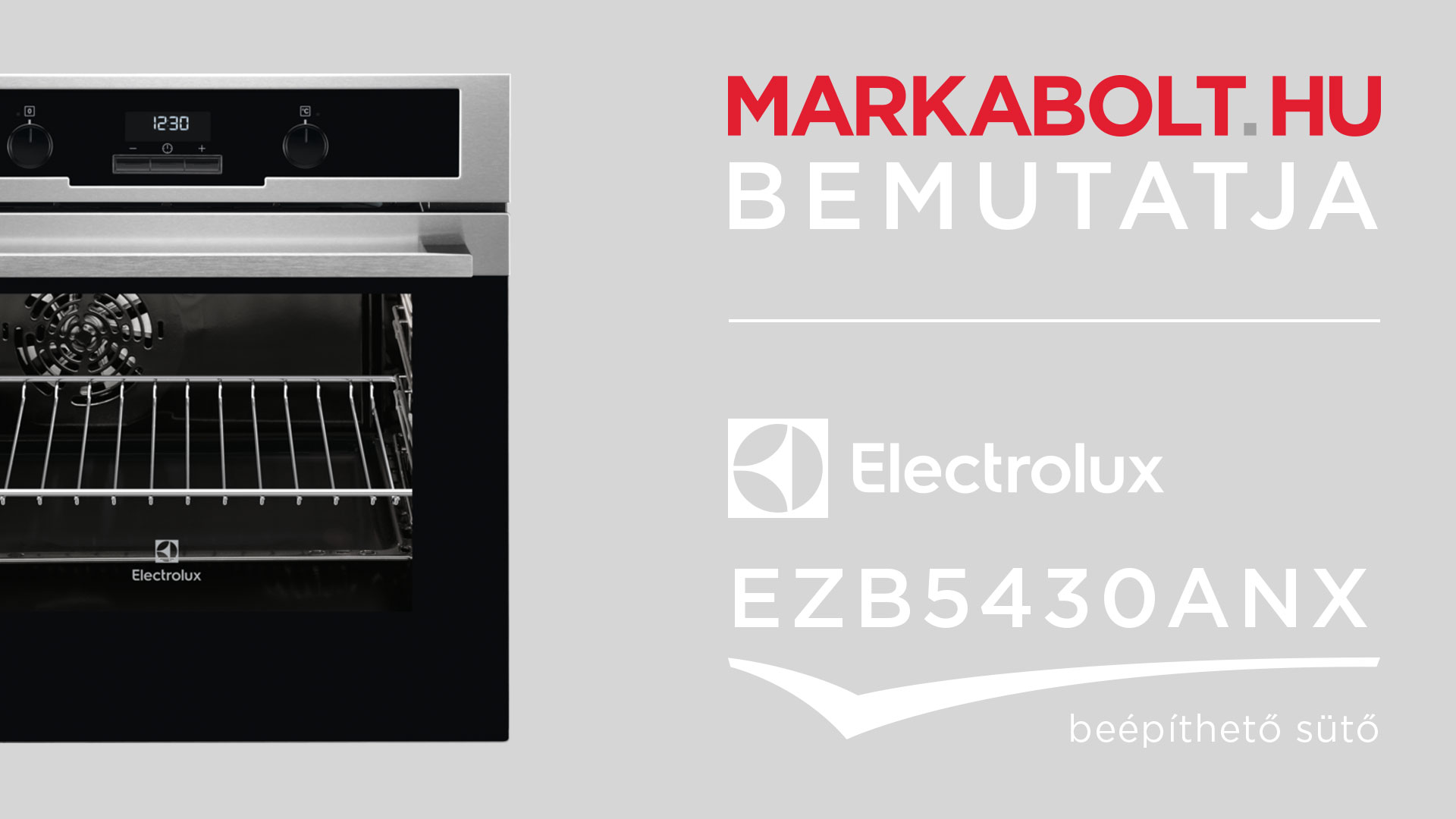 N&eacute;zd meg a Electrolux EZB5430ANX vide&oacute;j&aacute;t