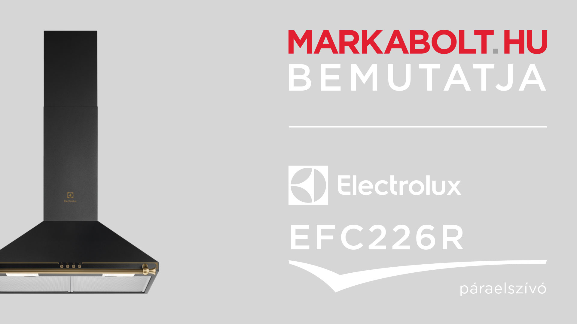 N&eacute;zd meg a Electrolux EFC226R vide&oacute;j&aacute;t