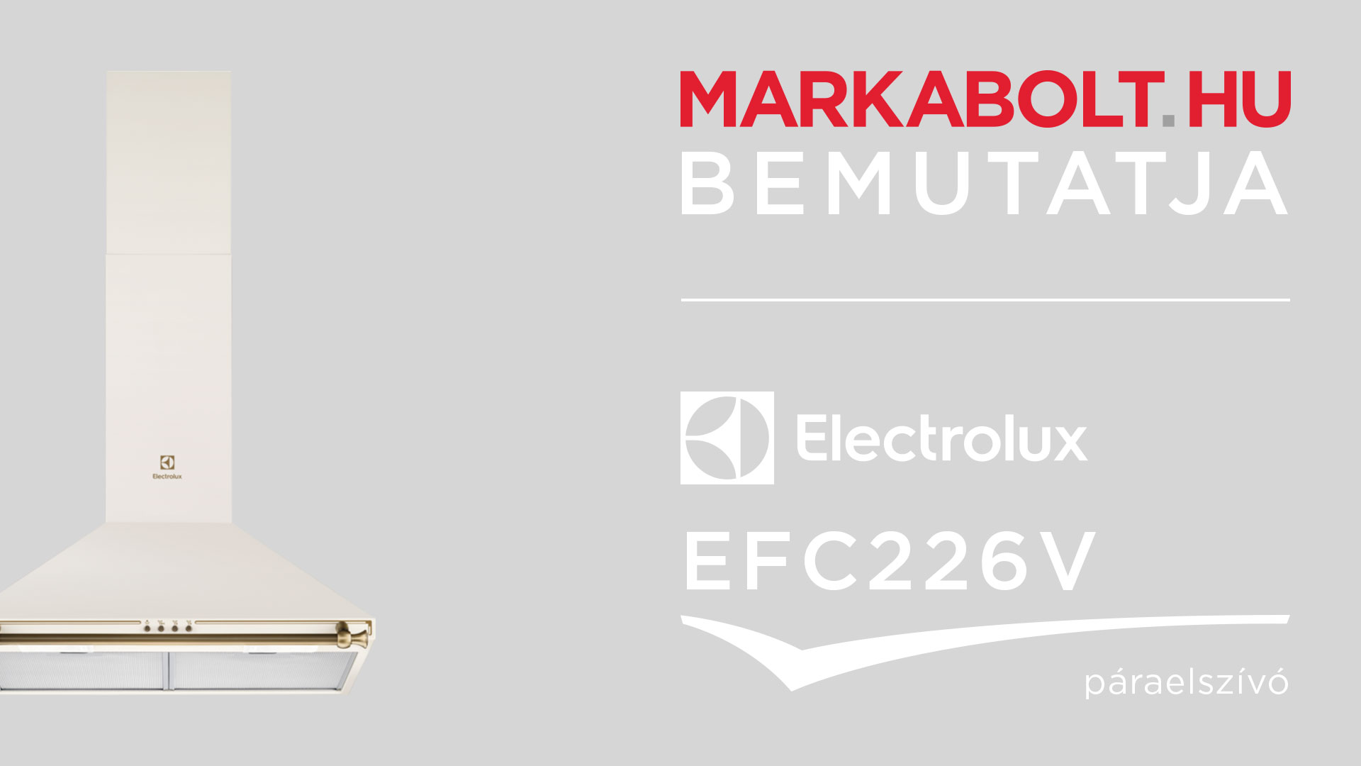 N&eacute;zd meg a Electrolux EFC226V vide&oacute;j&aacute;t