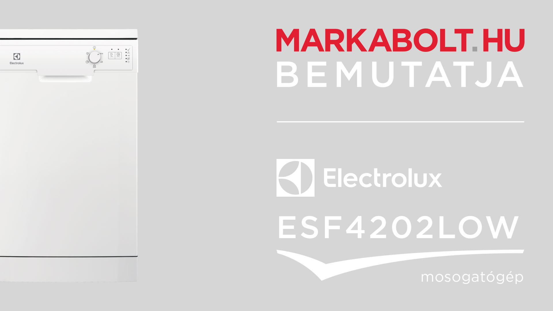N&eacute;zd meg a Electrolux ESF4202LOW vide&oacute;j&aacute;t