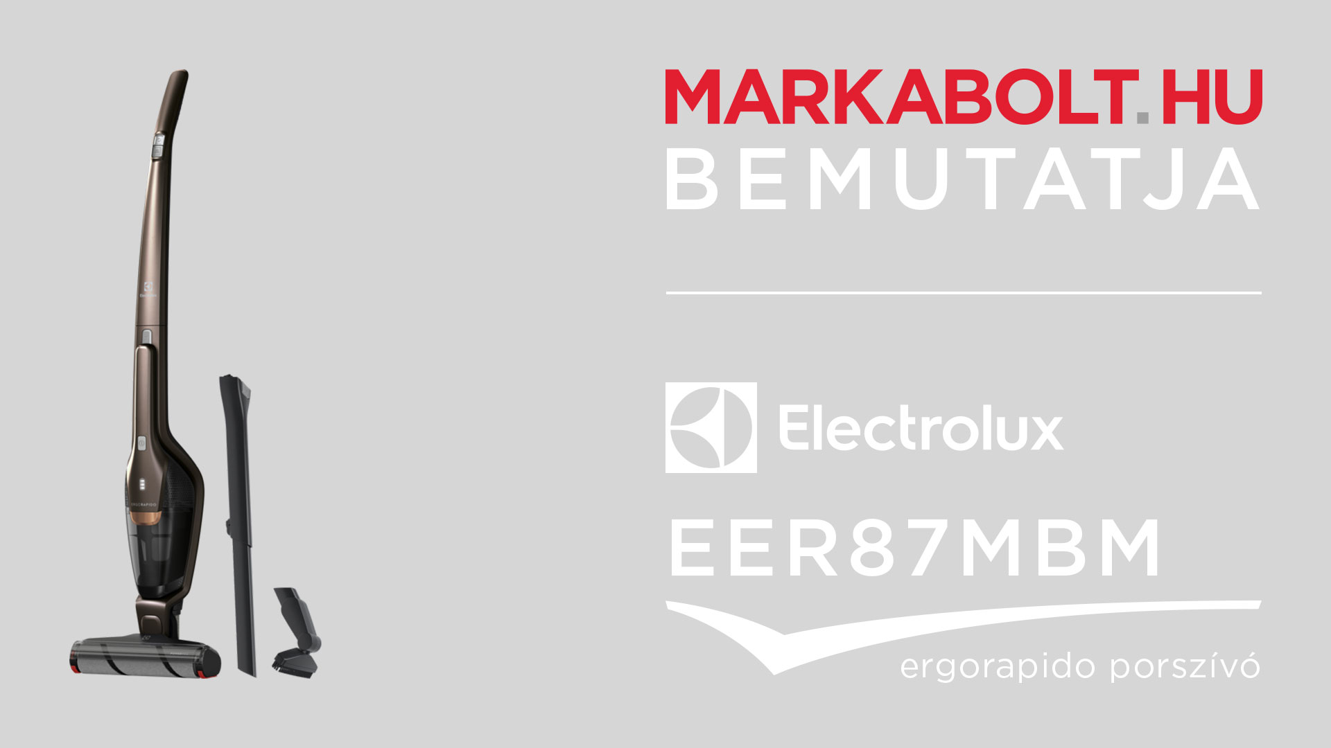 N&eacute;zd meg a Electrolux EER87MBM vide&oacute;j&aacute;t