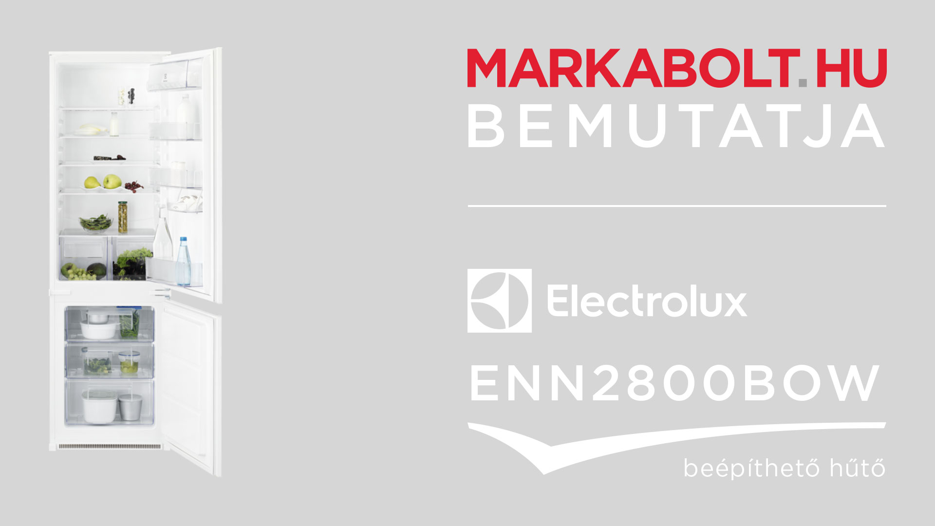 N&eacute;zd meg a Electrolux ENN2800BOW vide&oacute;j&aacute;t