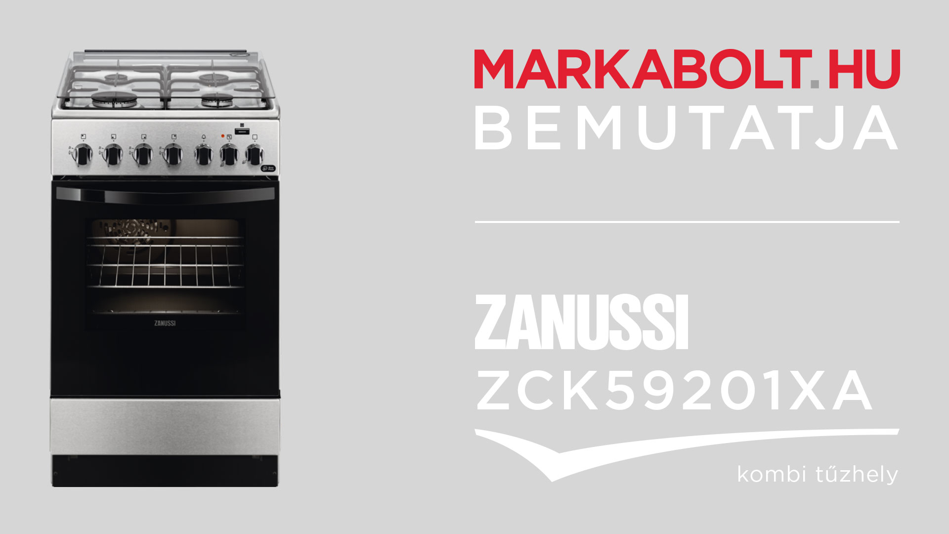 N&eacute;zd meg a Zanussi ZCK59201XA vide&oacute;j&aacute;t