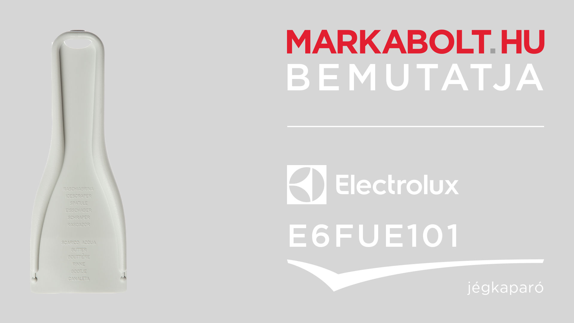 N&eacute;zd meg a Electrolux E6FUE101 vide&oacute;j&aacute;t