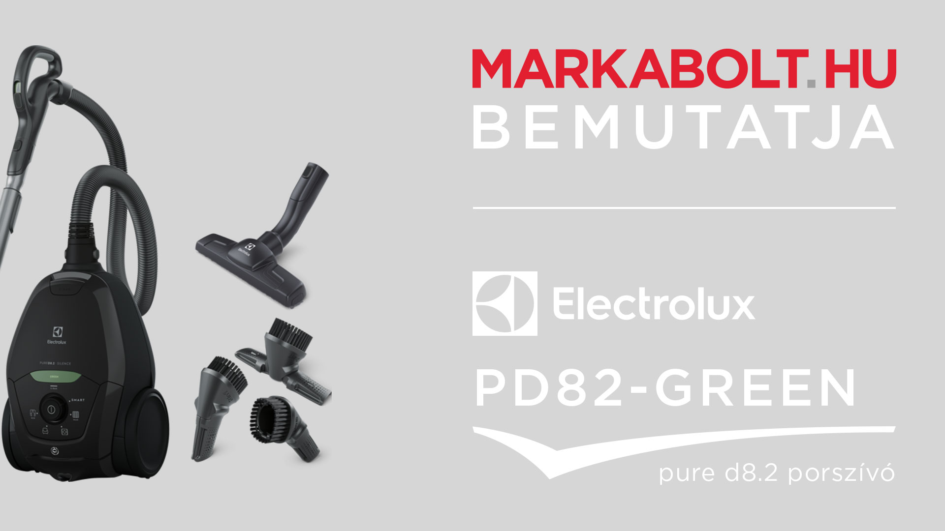 N&eacute;zd meg a Electrolux PD82-GREEN vide&oacute;j&aacute;t