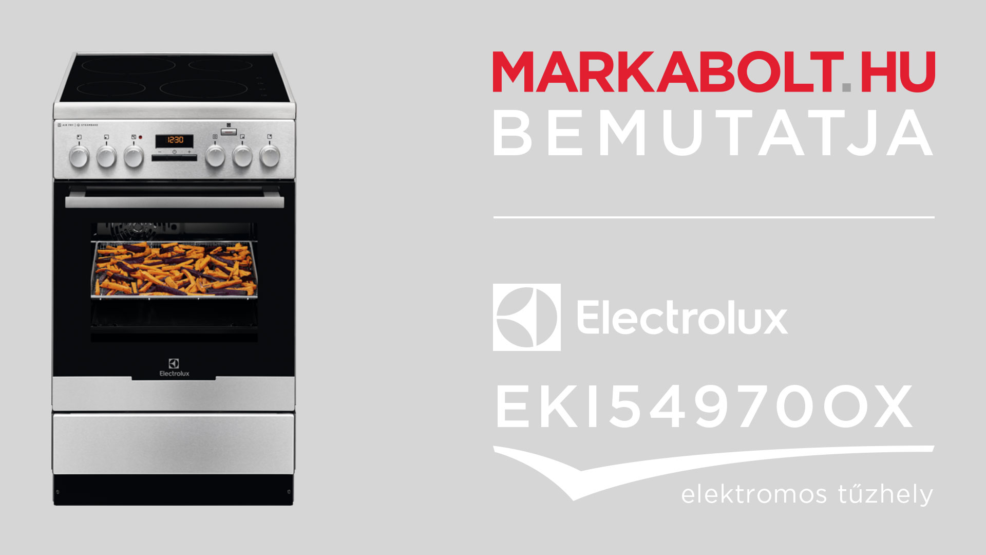 N&eacute;zd meg a Electrolux EKI54970OX vide&oacute;j&aacute;t