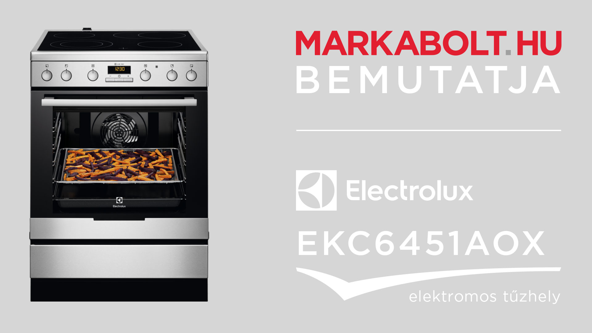 N&eacute;zd meg a Electrolux EKC6451AOX vide&oacute;j&aacute;t