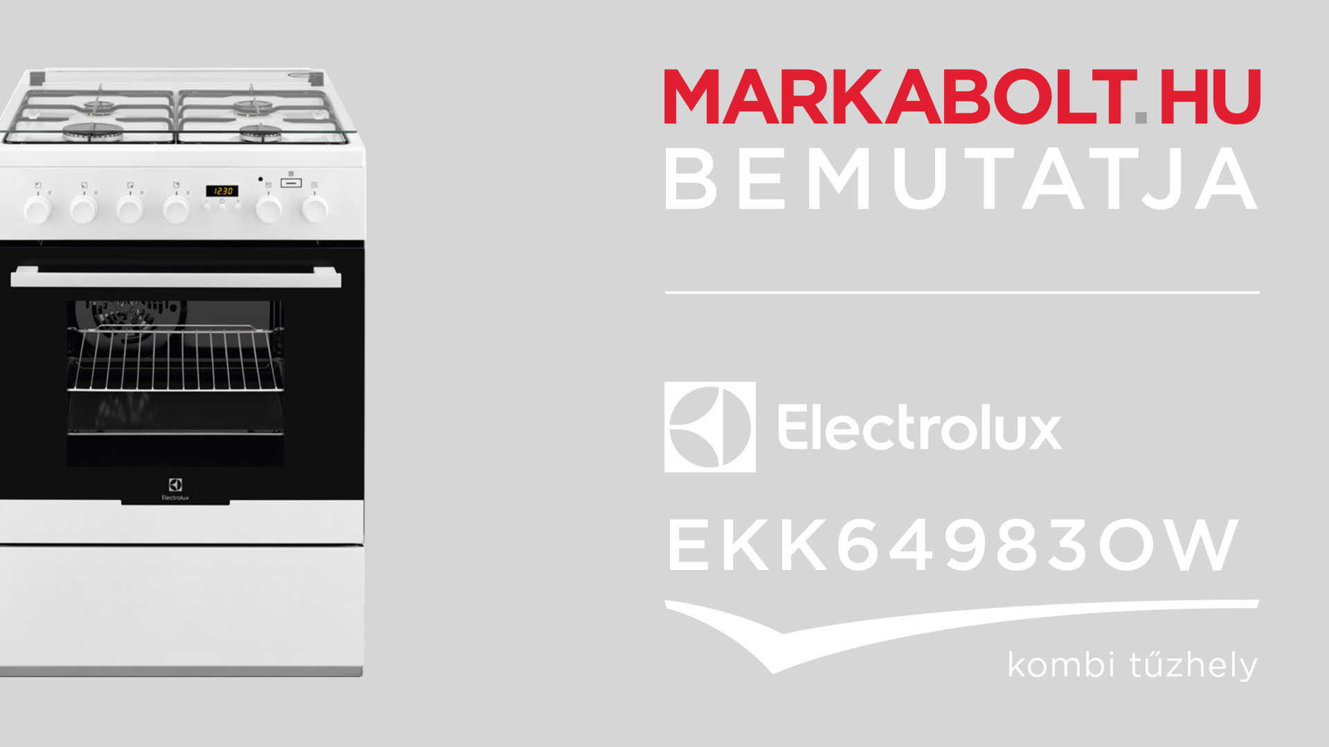 N&eacute;zd meg a Electrolux EKK64983OW vide&oacute;j&aacute;t