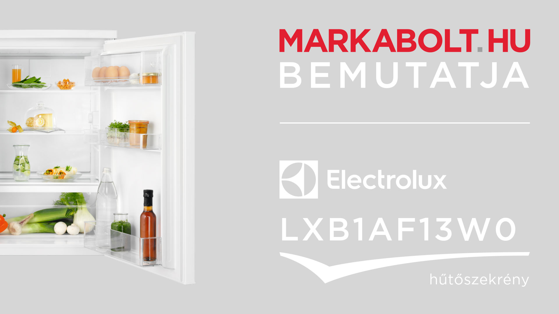 N&eacute;zd meg a Electrolux LXB1AF13W0 vide&oacute;j&aacute;t