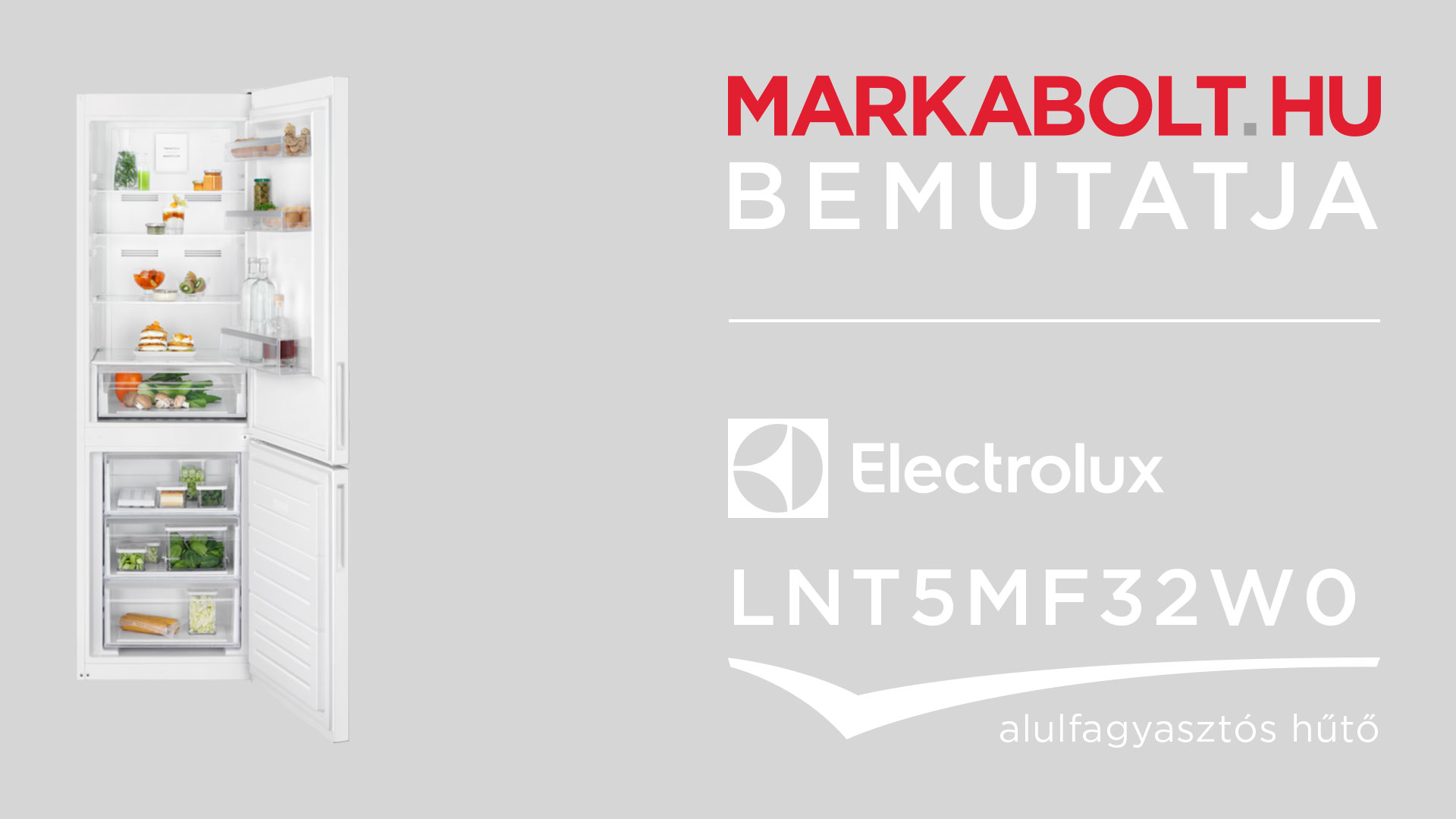 N&eacute;zd meg a Electrolux LNT5MF32W0 vide&oacute;j&aacute;t
