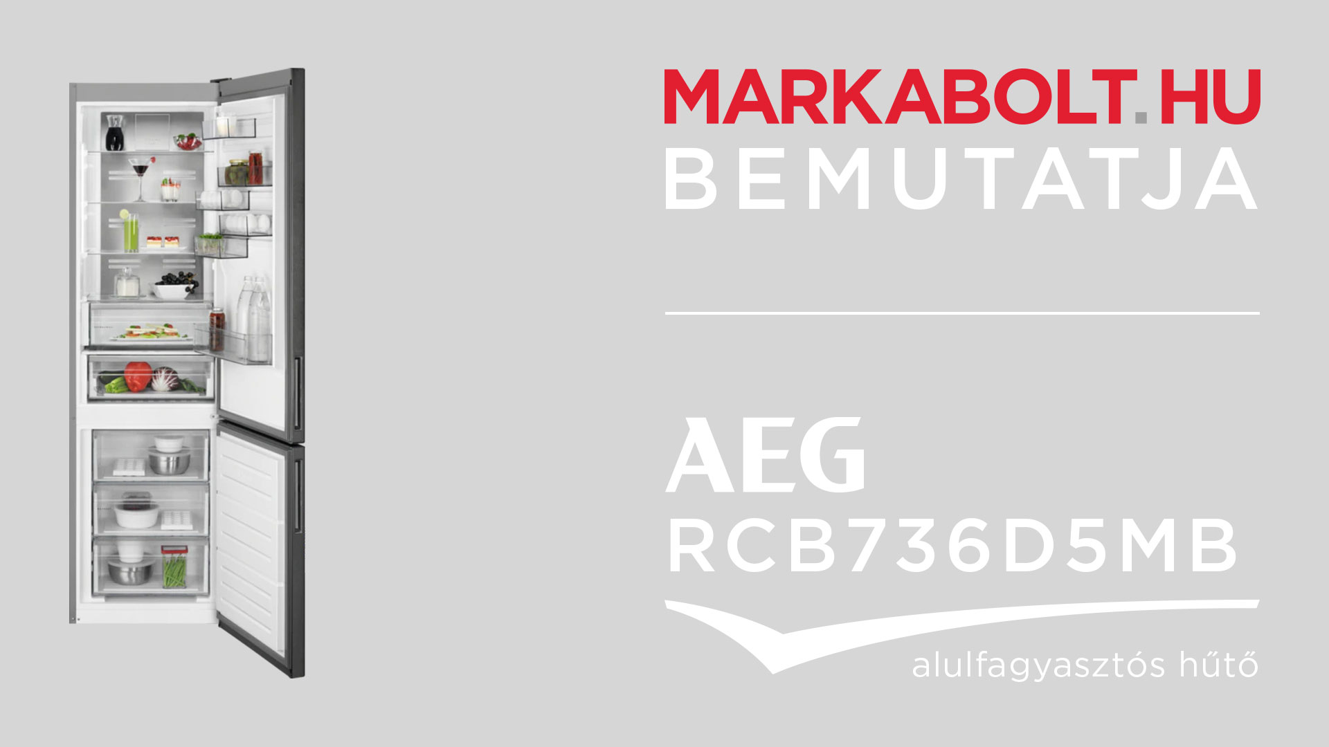 N&eacute;zd meg a AEG RCB736D5MB vide&oacute;j&aacute;t