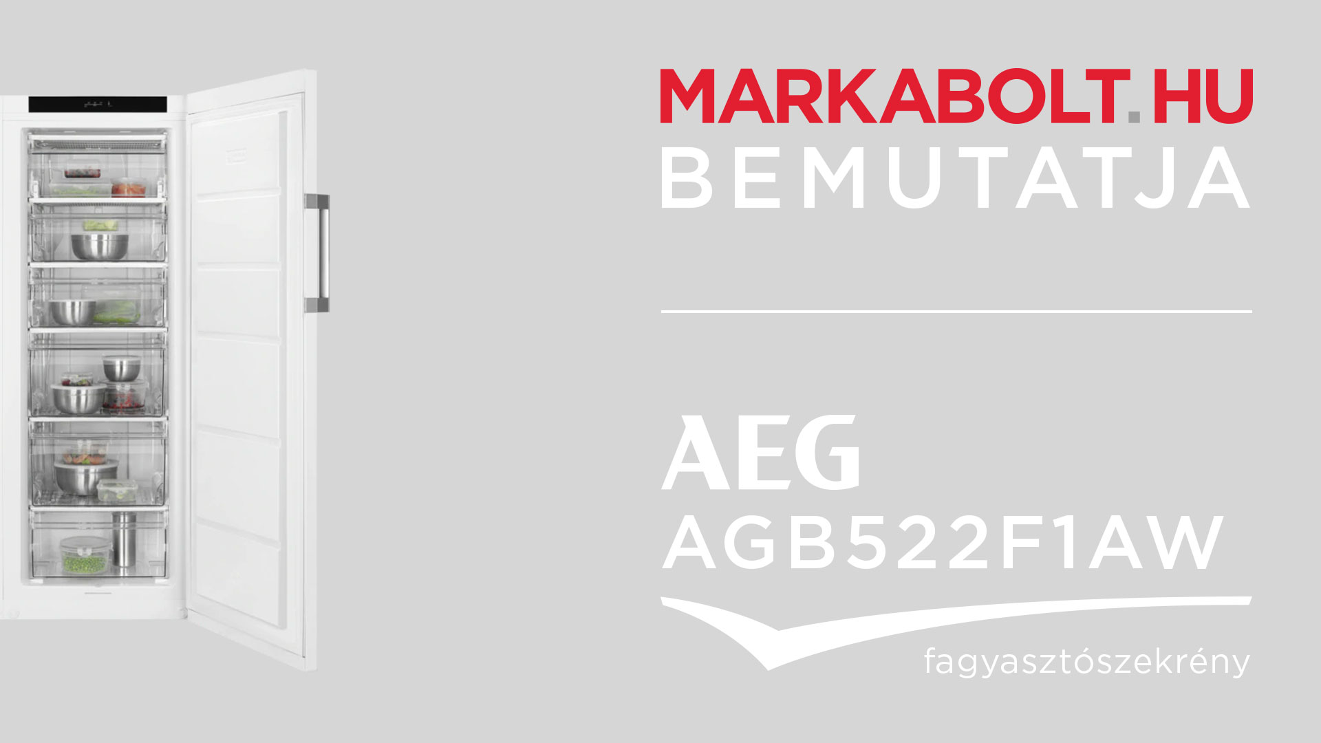 N&eacute;zd meg a AEG AGB522F1AW vide&oacute;j&aacute;t