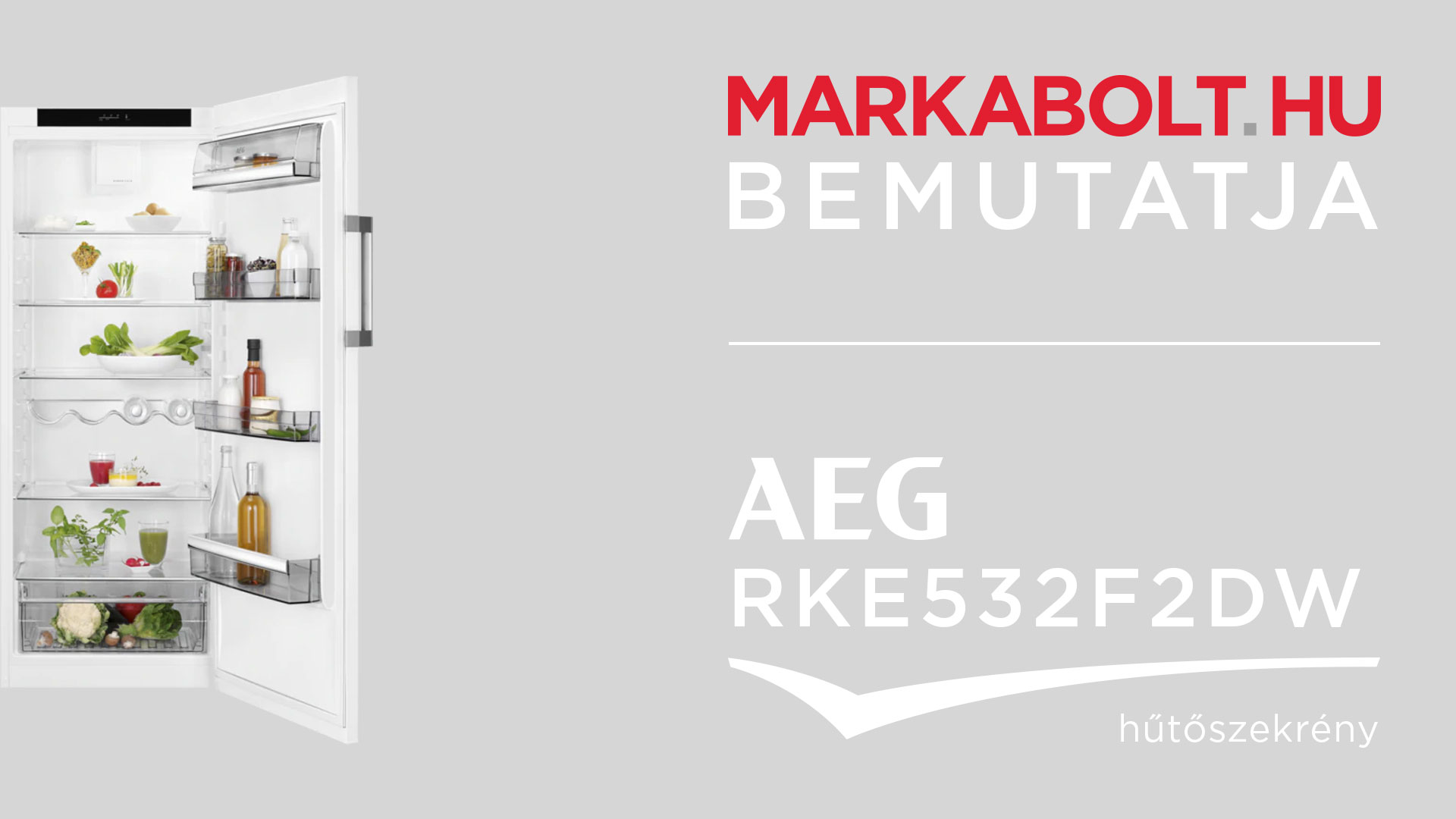 N&eacute;zd meg a AEG RKE532F2DW vide&oacute;j&aacute;t
