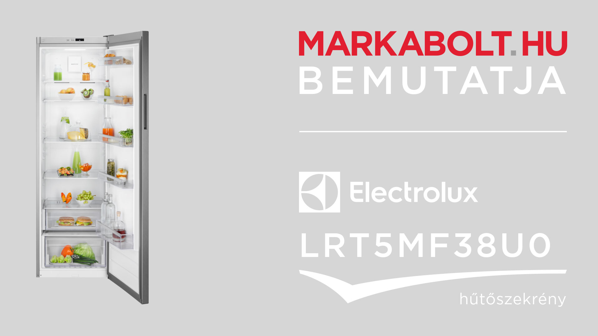 N&eacute;zd meg a Electrolux LRT5MF38U0 vide&oacute;j&aacute;t