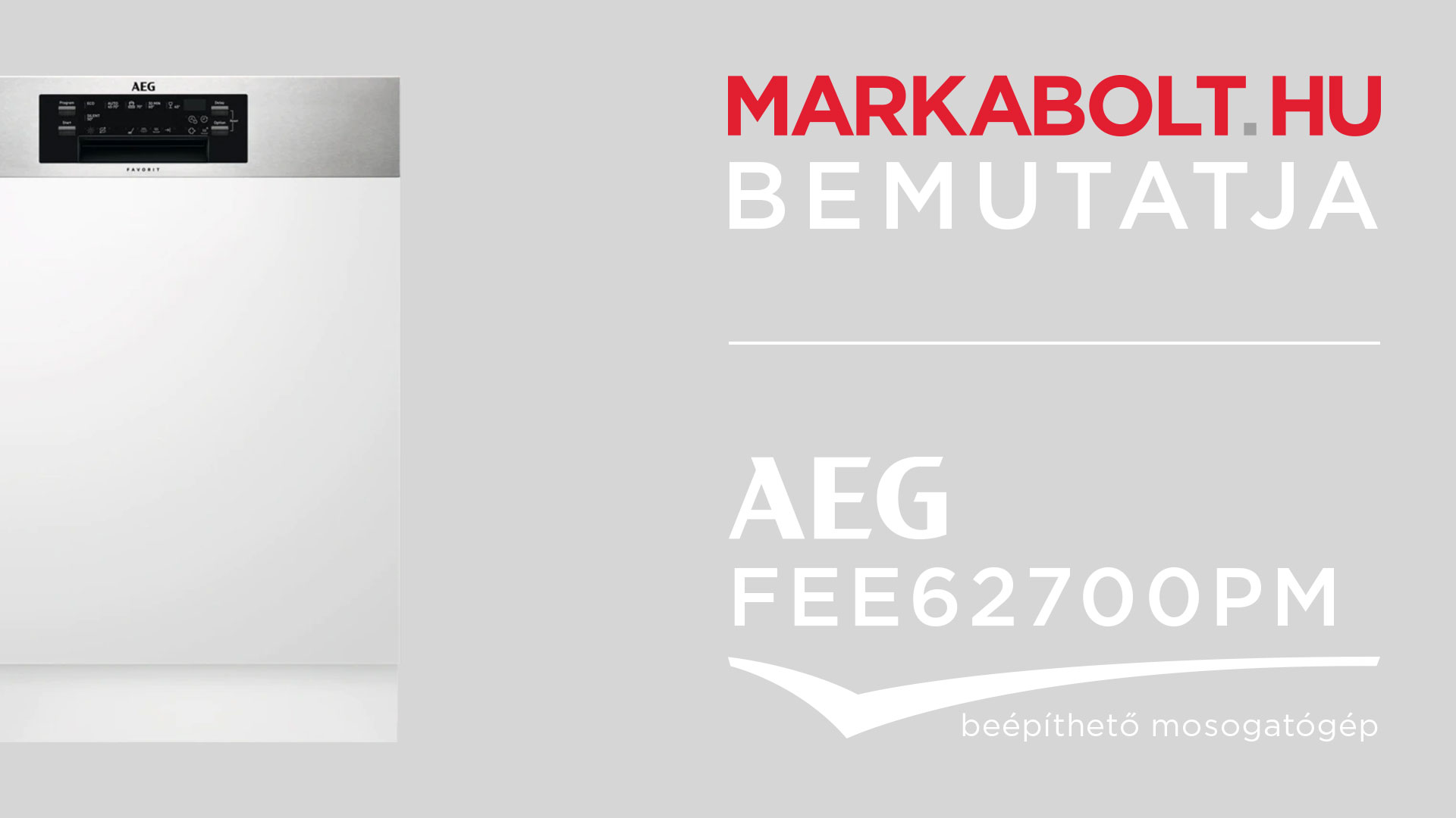 N&eacute;zd meg a AEG FEE62700PM vide&oacute;j&aacute;t