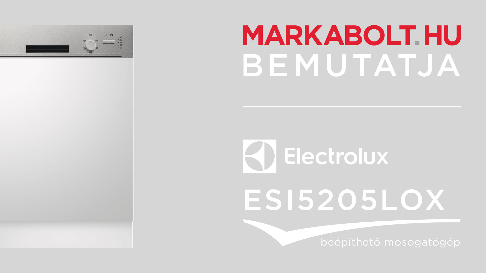 N&eacute;zd meg a Electrolux ESI5205LOX vide&oacute;j&aacute;t