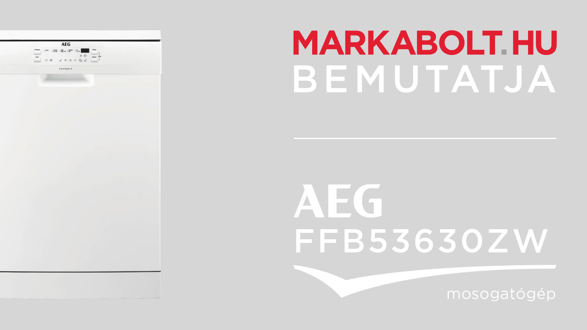 N&eacute;zd meg a AEG FFB53630ZW vide&oacute;j&aacute;t