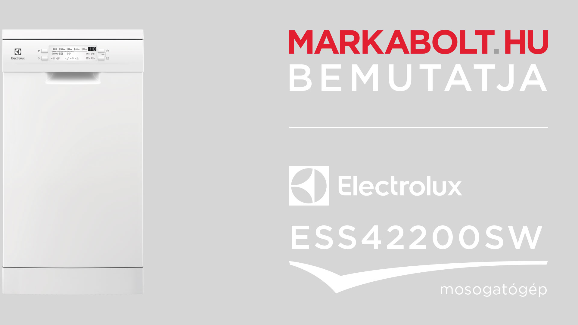 N&eacute;zd meg a Electrolux ESS42200SW vide&oacute;j&aacute;t