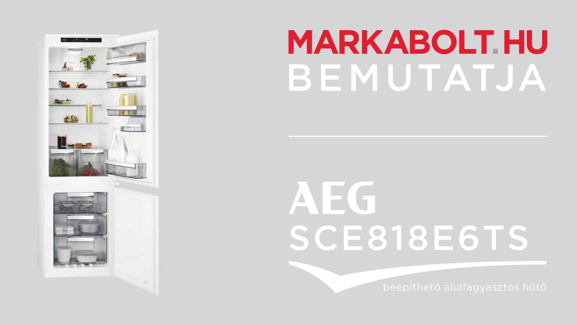 N&eacute;zd meg a AEG SCE818E6TS vide&oacute;j&aacute;t
