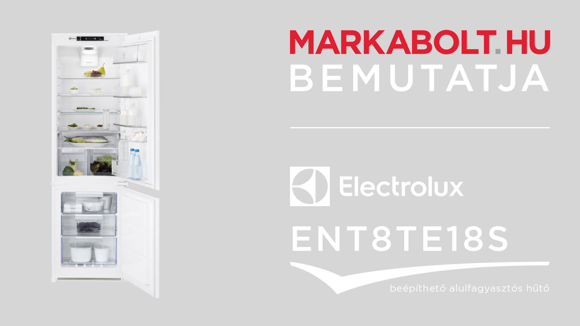 N&eacute;zd meg a Electrolux ENT8TE18S vide&oacute;j&aacute;t