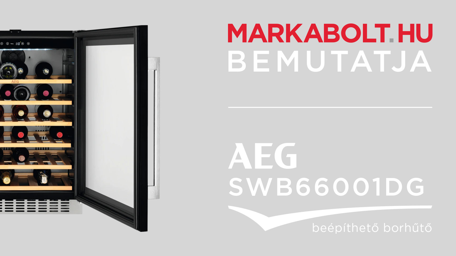 N&eacute;zd meg a AEG SWB66001DG vide&oacute;j&aacute;t