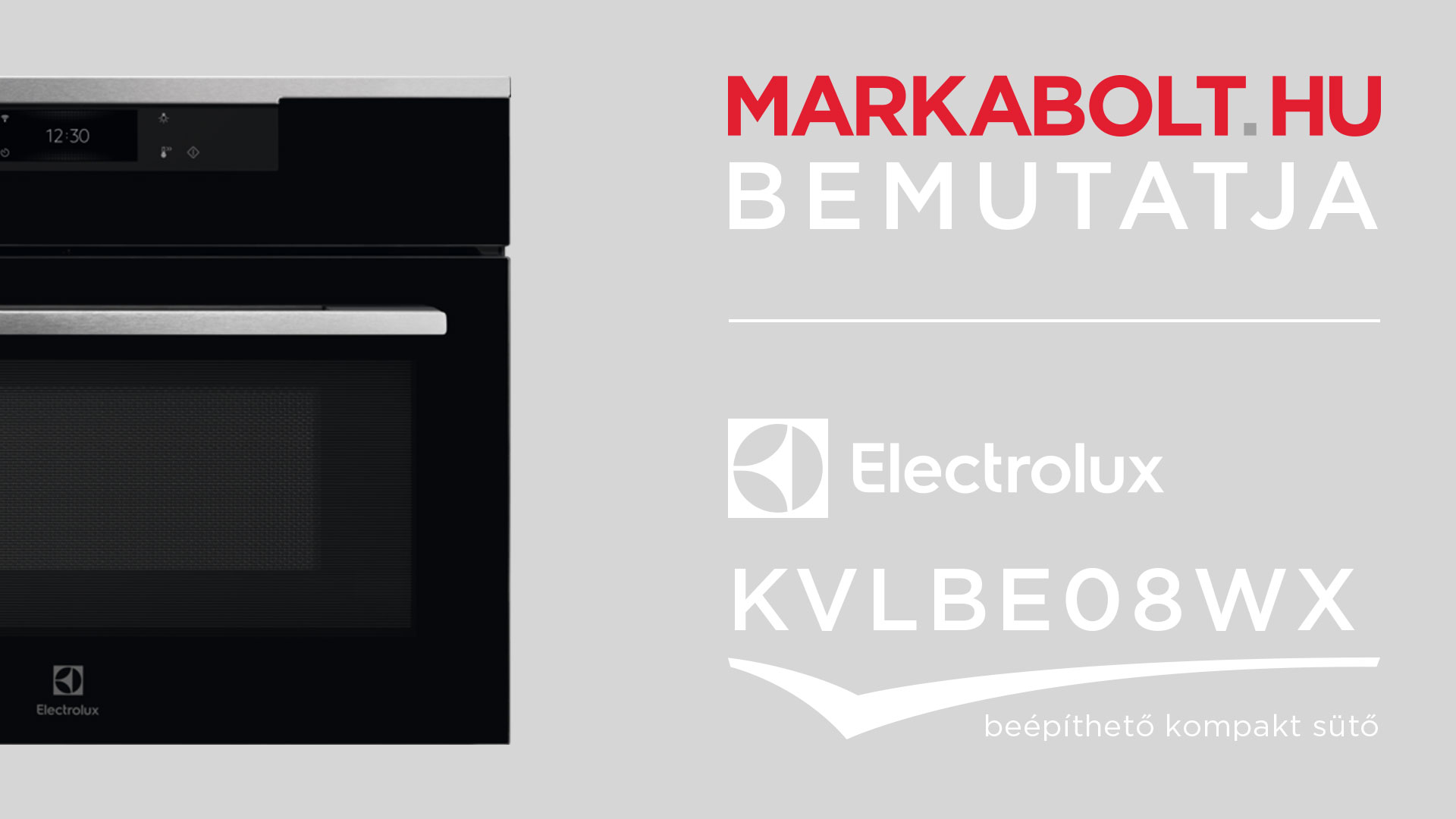 N&eacute;zd meg a Electrolux KVLBE08WX vide&oacute;j&aacute;t