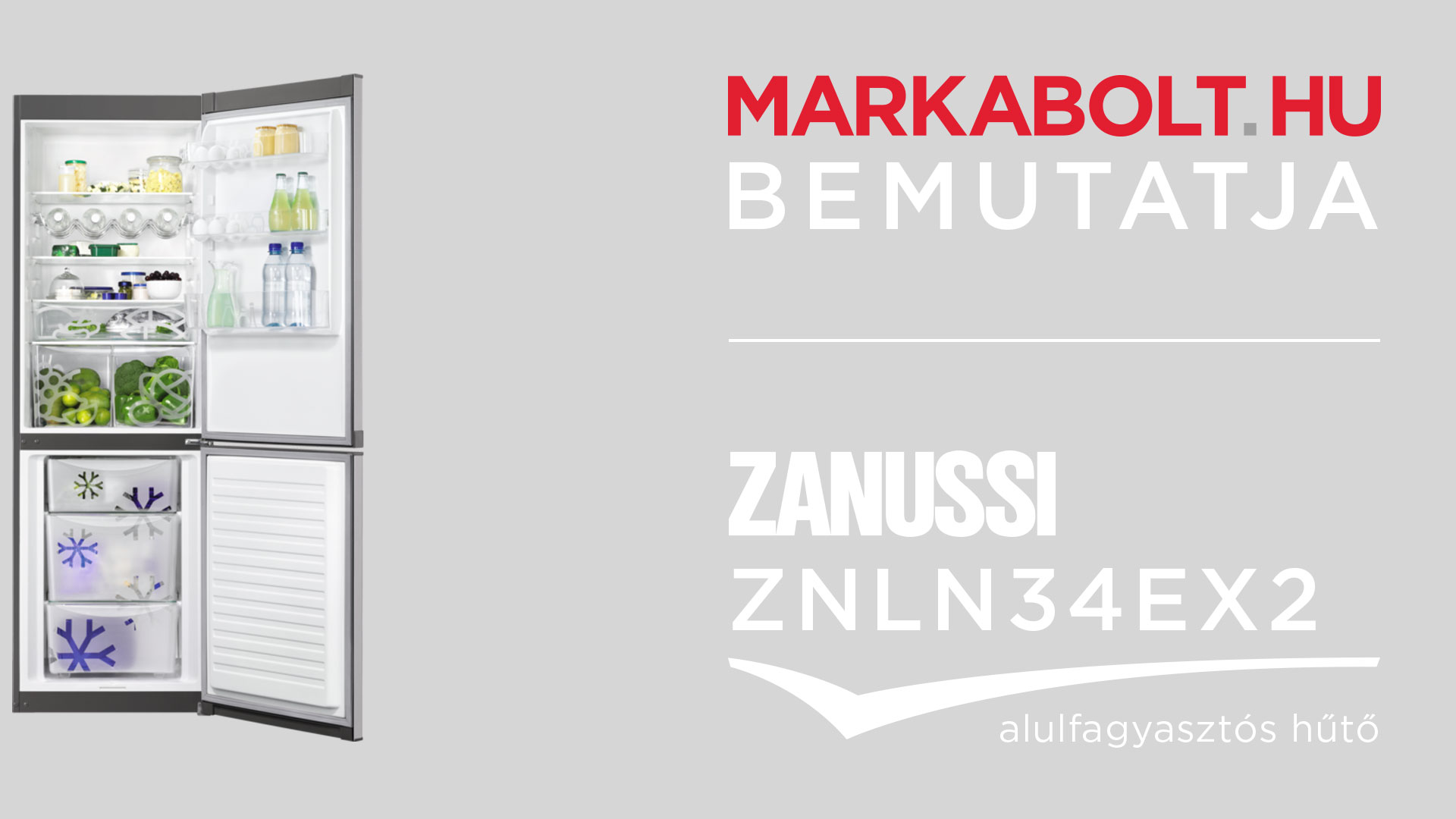 N&eacute;zd meg a Zanussi ZNLN34EX2 vide&oacute;j&aacute;t