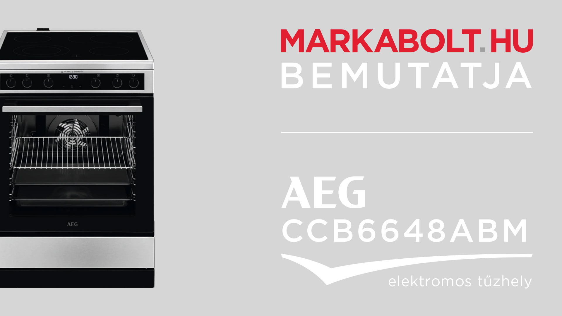 N&eacute;zd meg a AEG CCB6648ABM vide&oacute;j&aacute;t