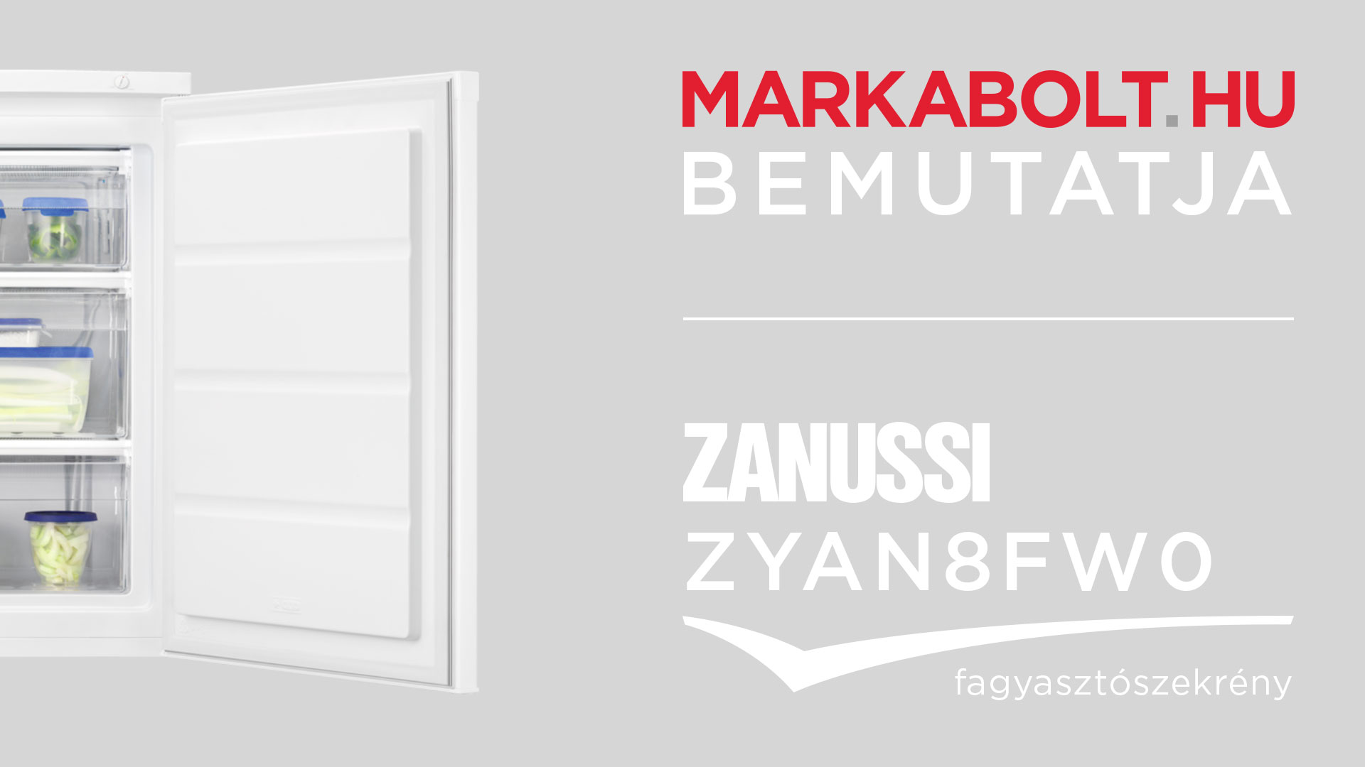 N&eacute;zd meg a Zanussi ZYAN8FW0 vide&oacute;j&aacute;t