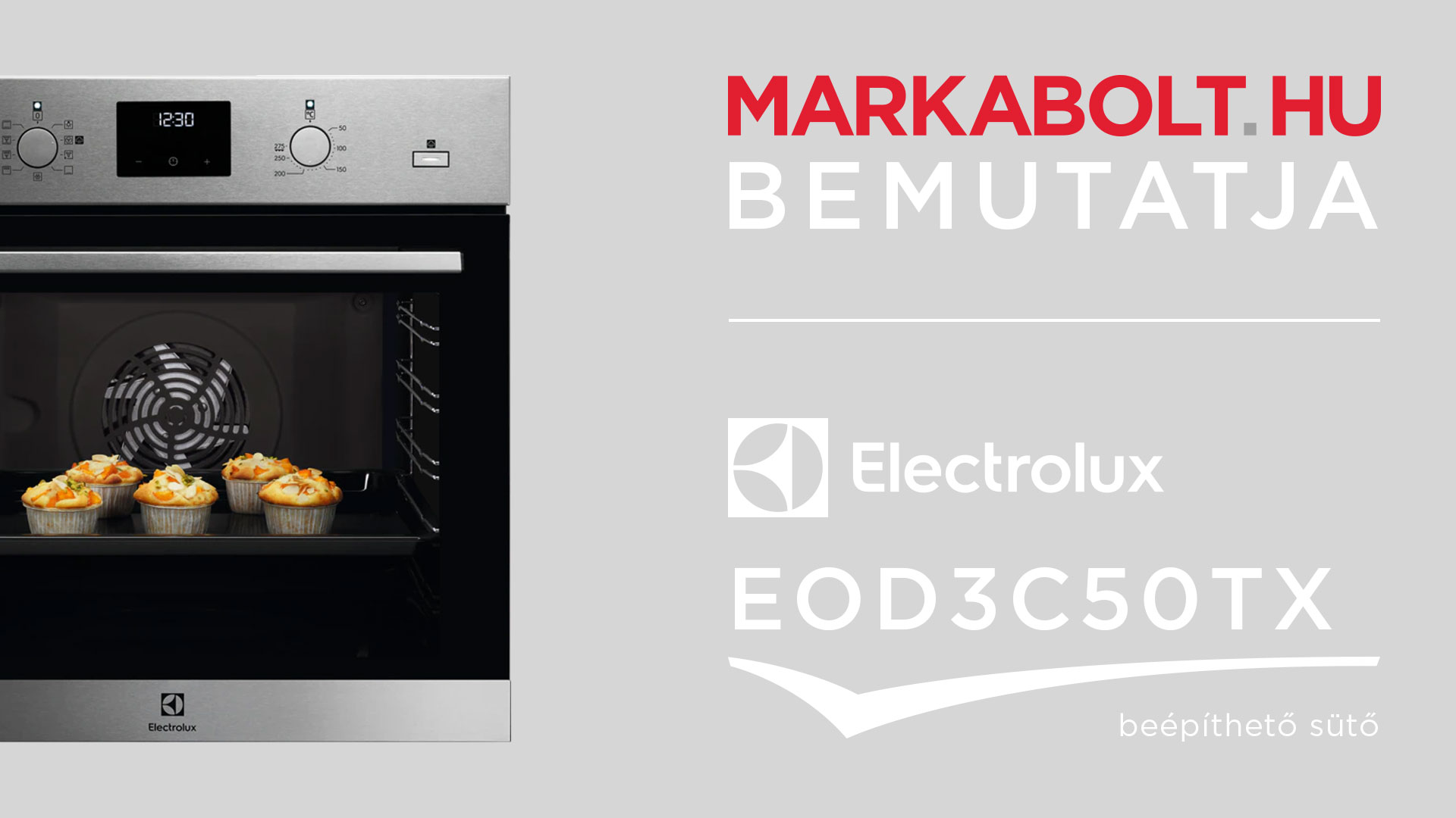 N&eacute;zd meg a Electrolux EOD3C50TX vide&oacute;j&aacute;t