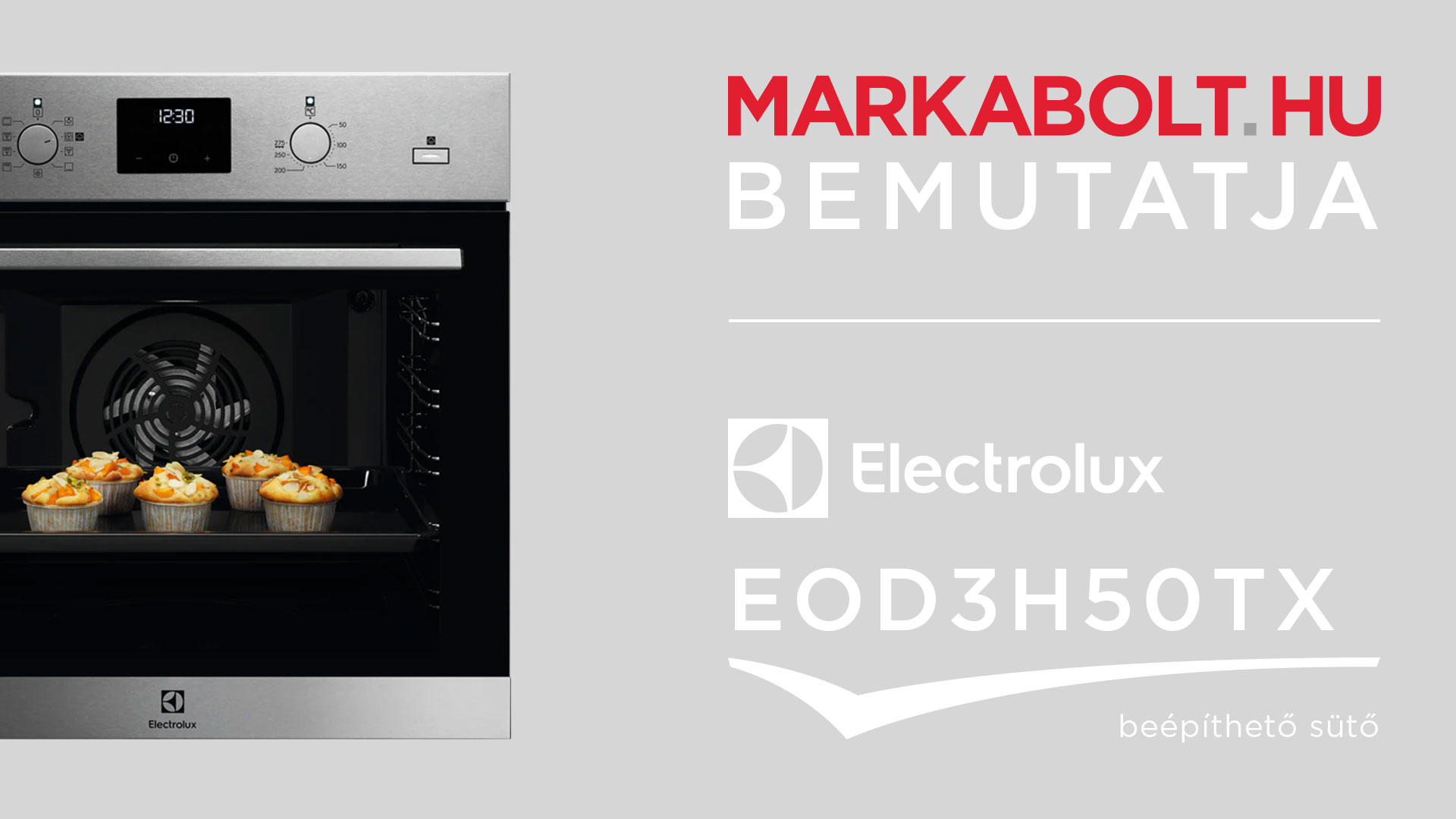 N&eacute;zd meg a Electrolux EOD3H50TX vide&oacute;j&aacute;t