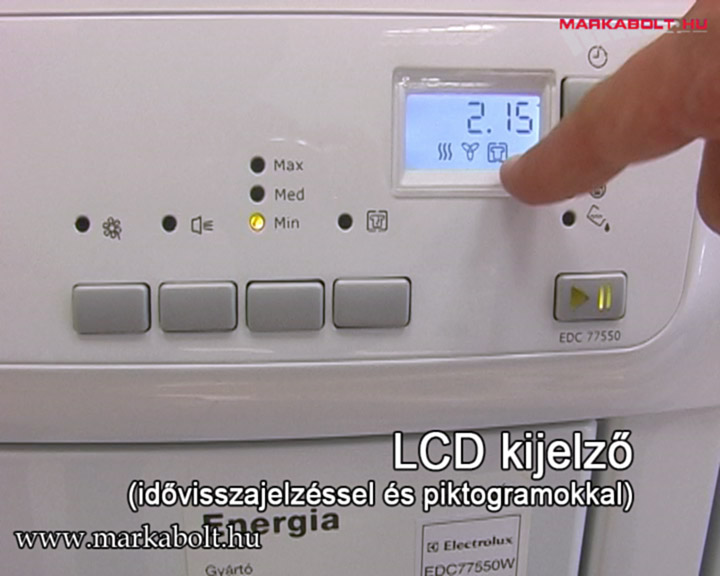 N&eacute;zd meg a Electrolux EDC 77550 W vide&oacute;j&aacute;t