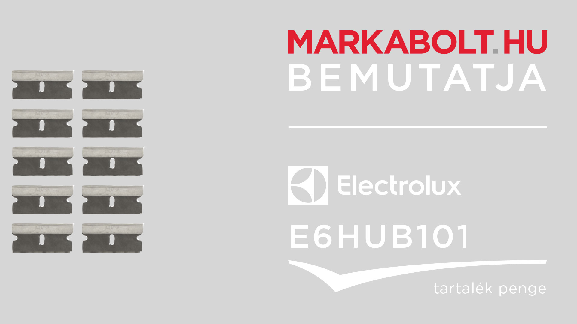N&eacute;zd meg a Electrolux E6HUB101 vide&oacute;j&aacute;t