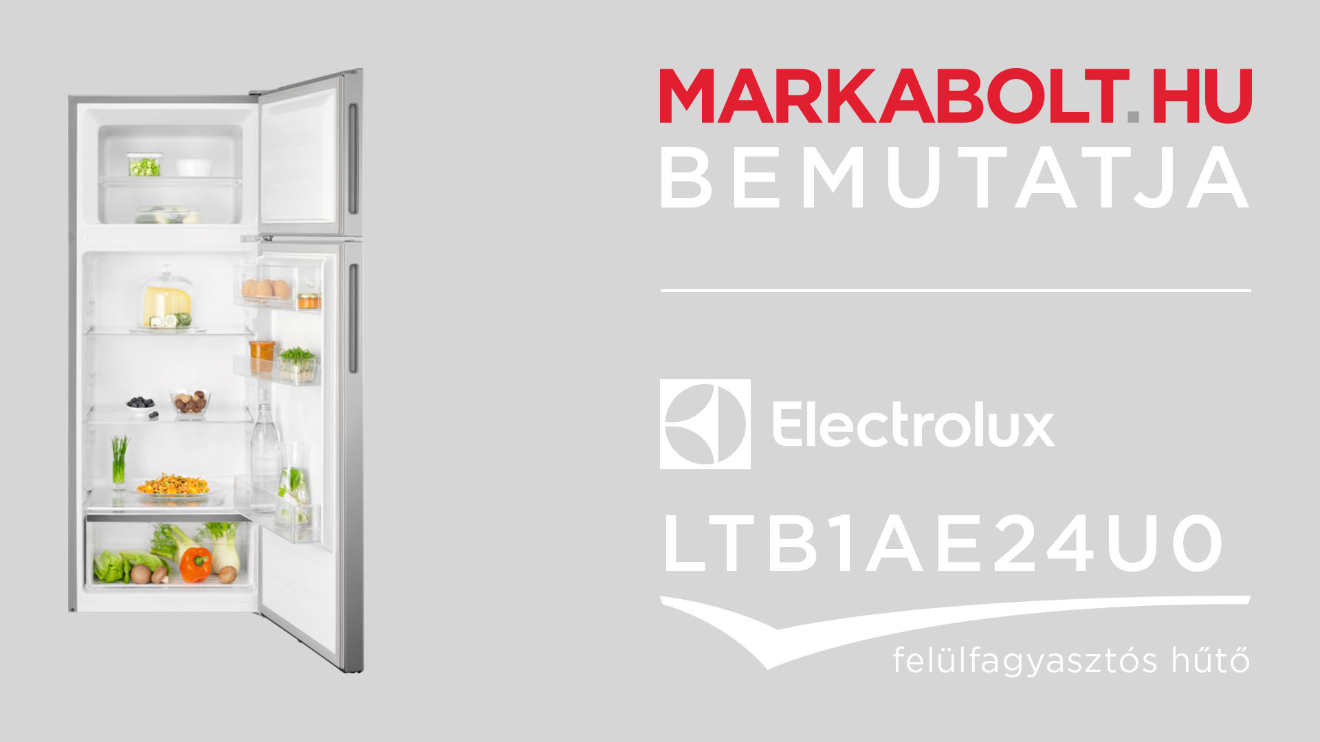 N&eacute;zd meg a Electrolux LTB1AE24U0 vide&oacute;j&aacute;t