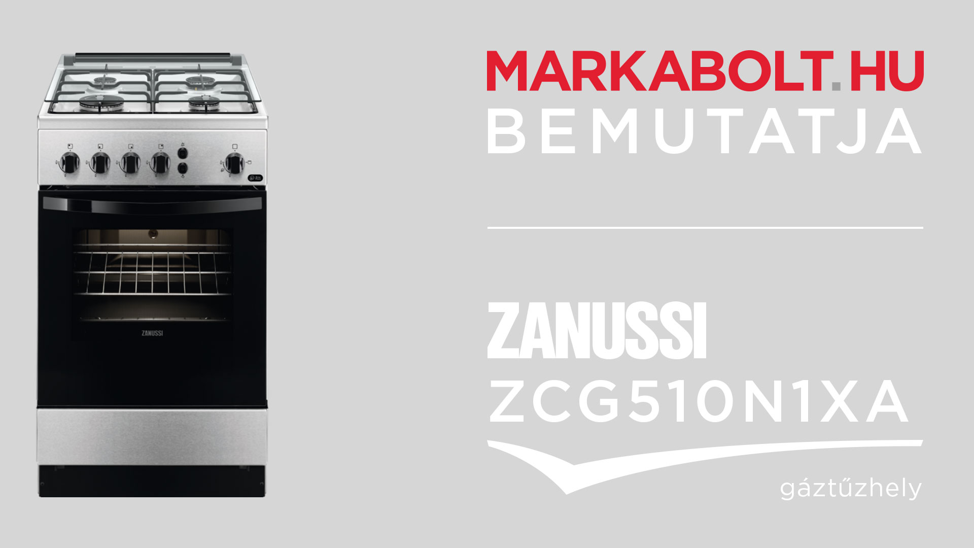 N&eacute;zd meg a Zanussi ZCG510N1XA vide&oacute;j&aacute;t