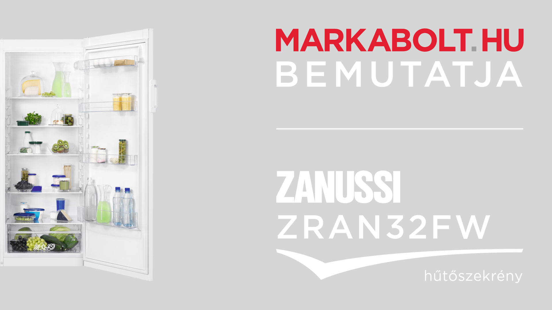 N&eacute;zd meg a Zanussi ZRAN32FW vide&oacute;j&aacute;t