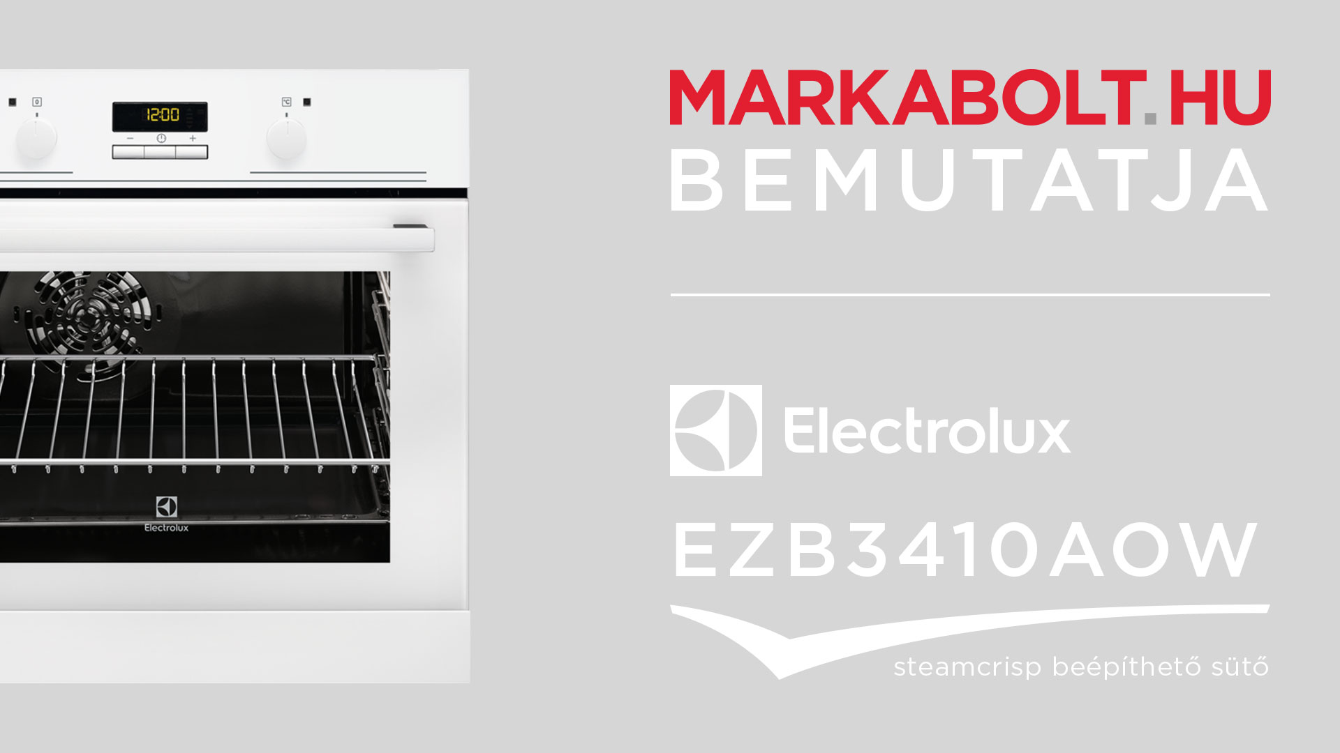 N&eacute;zd meg a Electrolux EZB3410AOW vide&oacute;j&aacute;t
