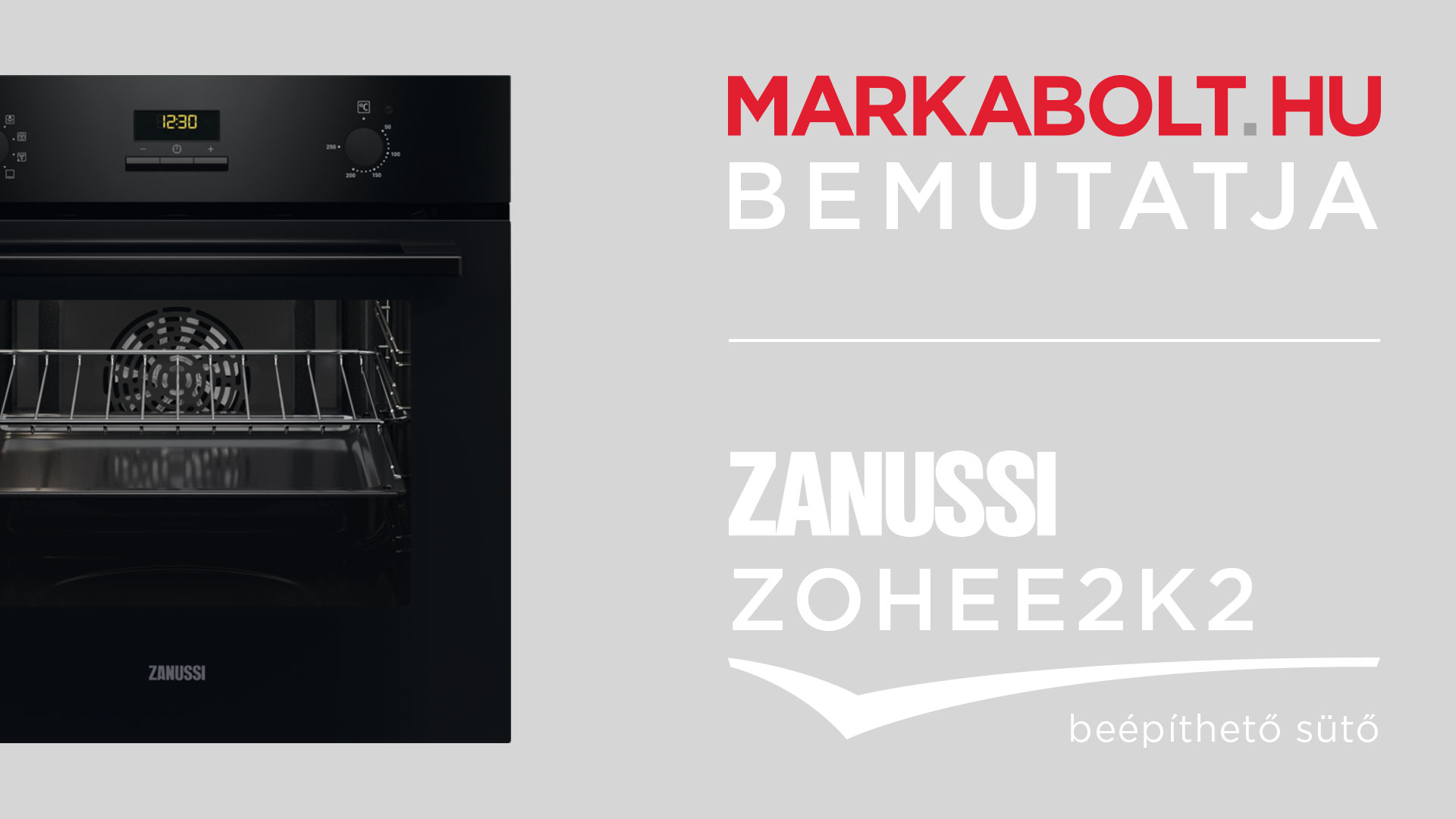 N&eacute;zd meg a Zanussi ZOHEE2K2 vide&oacute;j&aacute;t