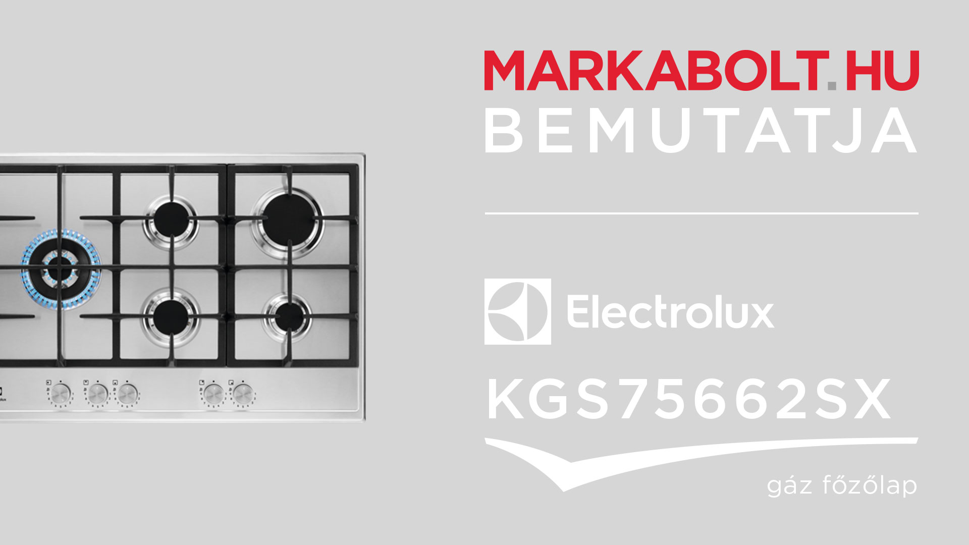 N&eacute;zd meg a Electrolux KGS75662SX vide&oacute;j&aacute;t