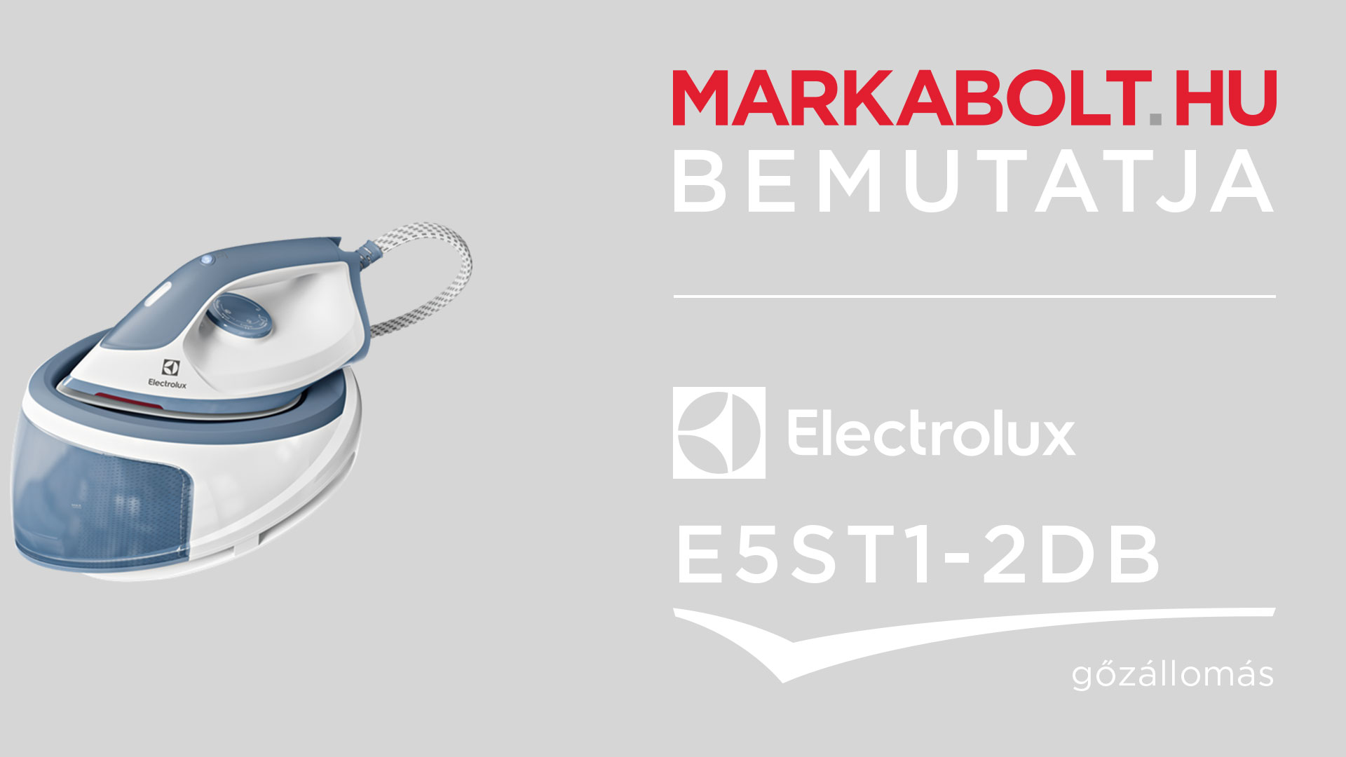 N&eacute;zd meg a Electrolux E5ST1-2DB vide&oacute;j&aacute;t