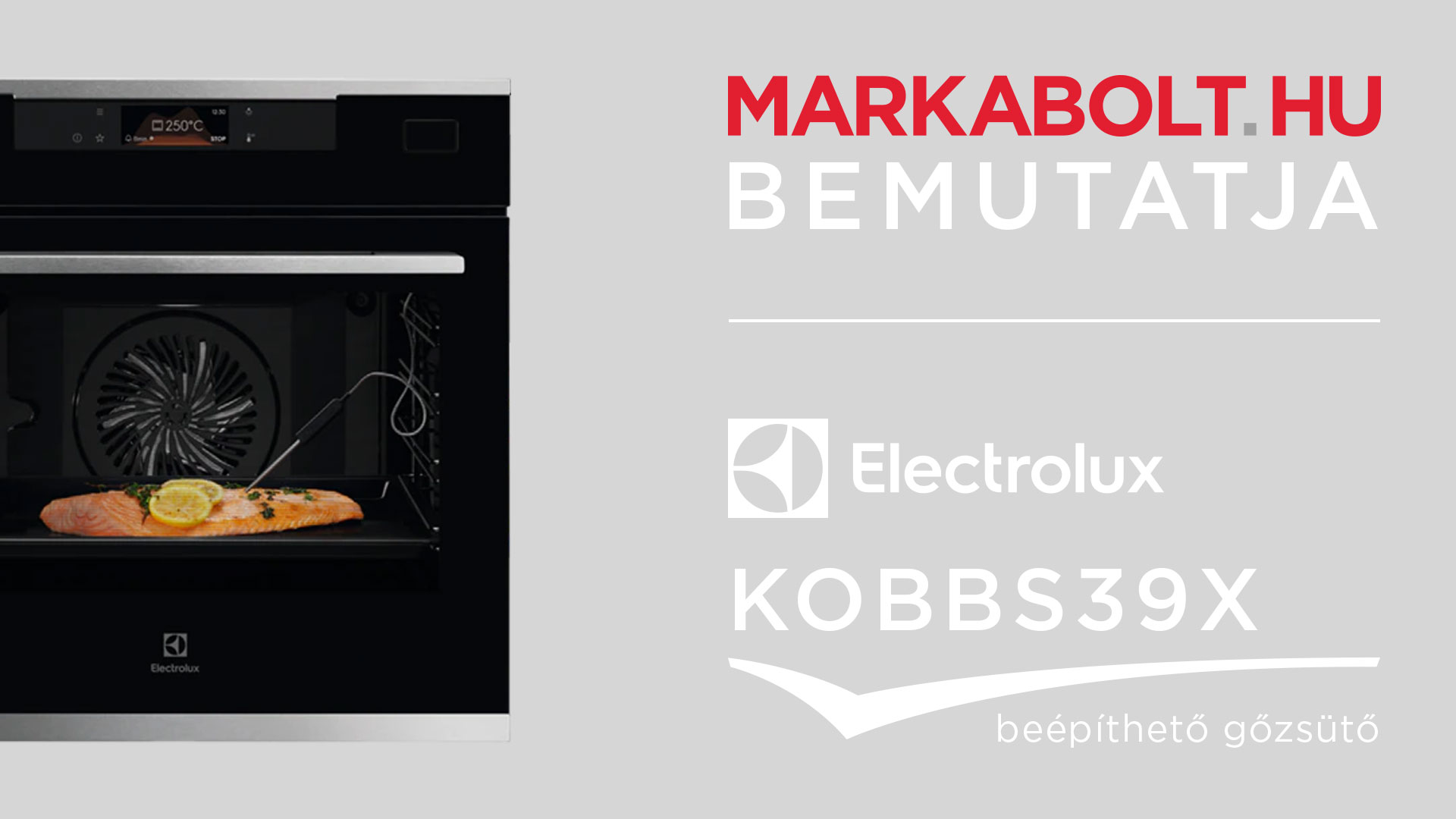 N&eacute;zd meg a Electrolux KOBBS39X vide&oacute;j&aacute;t