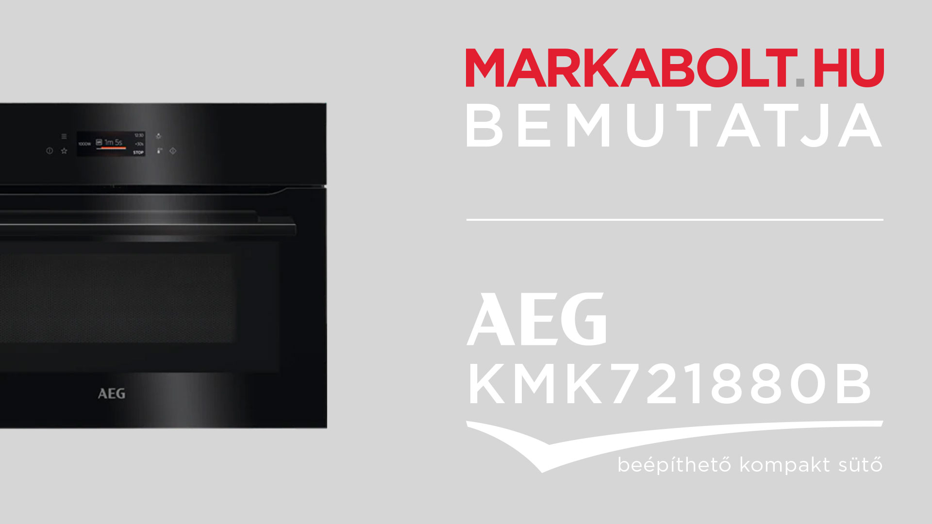 N&eacute;zd meg a AEG KMK721880B vide&oacute;j&aacute;t