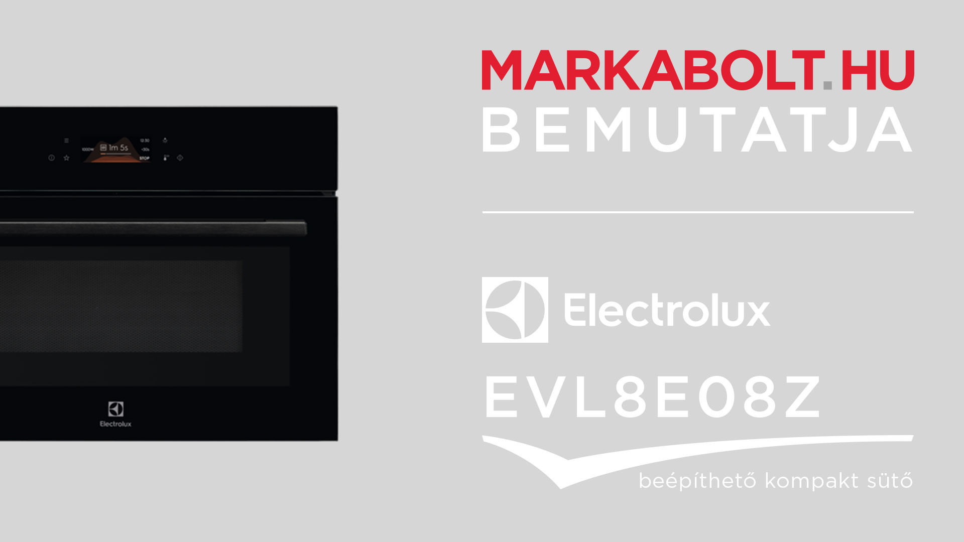 N&eacute;zd meg a Electrolux EVL8E08Z vide&oacute;j&aacute;t